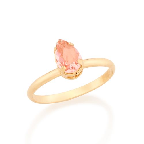 GOLD KID'S RING WITH ZIRCONIA