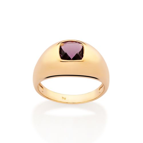 GOLD ROYALTY SOLITAIRE RING