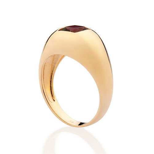 GOLD ROYALTY SOLITAIRE RING