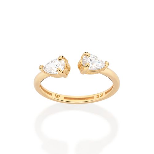 GOLD MEET ME HALF WAY RING