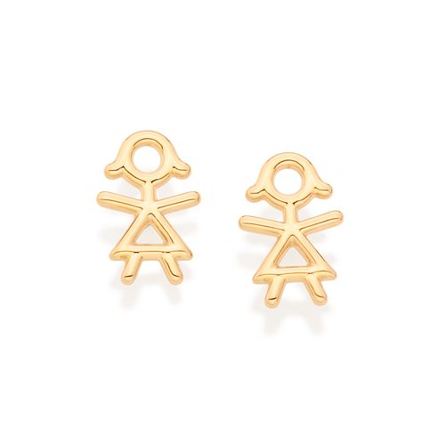 GOLD MY GIRL STUD EARRINGS