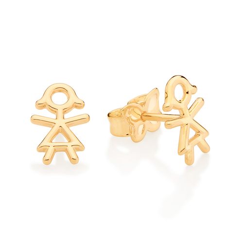 GOLD MY GIRL STUD EARRINGS