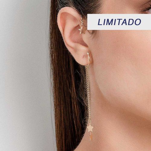 GOLD STARRY NIGHT EAR WRAP
