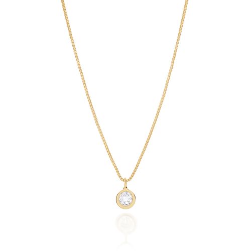 GOLD POINT OF LIGHT NECKLACE