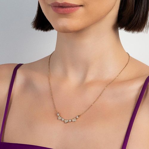 GOLD LOVELY HEART NECKLACE