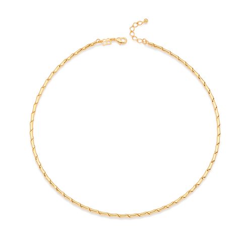GOLD TWISTED CHAIN CHOCKER