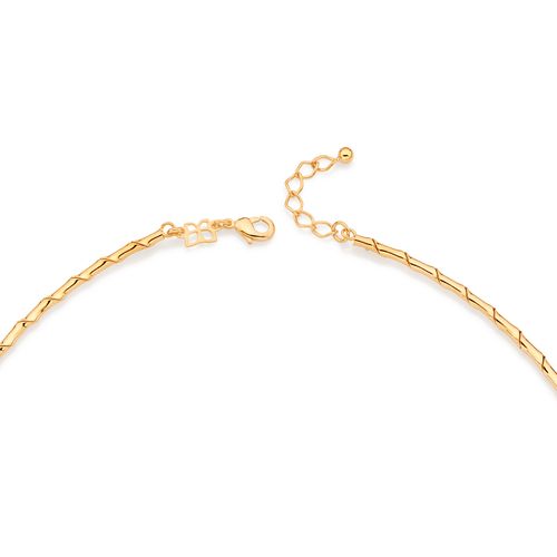 GOLD TWISTED CHAIN CHOCKER