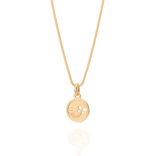 GOLD BUTTERFLY INITIAL PENDANT -LETTER S