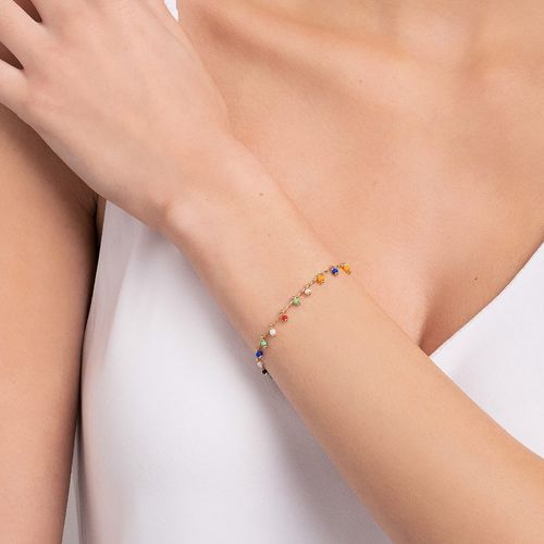 GOLD COLORFUL SUMMER BRACELET