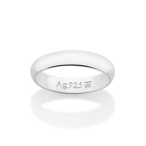 SILVER 925 MEDIUM WEDDING BAND