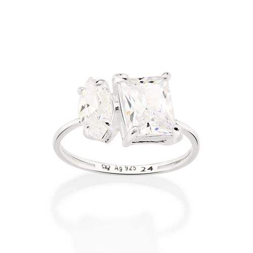 SILVER 925 ME AND YOU RING