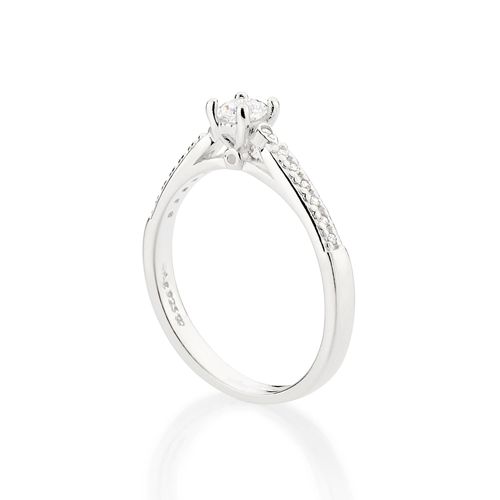 SILVER 925 MARRY ME ENGAGEMENT RING