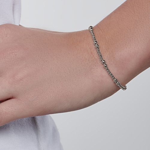 RHODIUM PLATED BRACELET