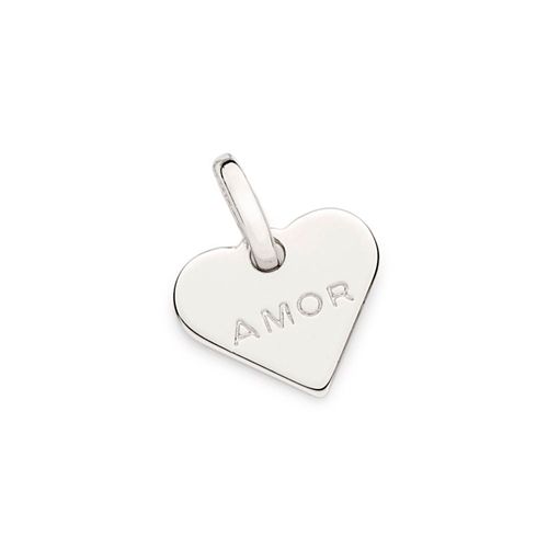 PLATINUM HEART AMOR (LOVE) PENDANT