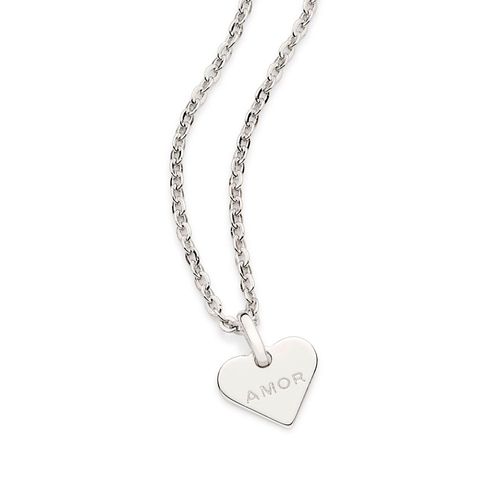 PLATINUM HEART AMOR (LOVE) PENDANT