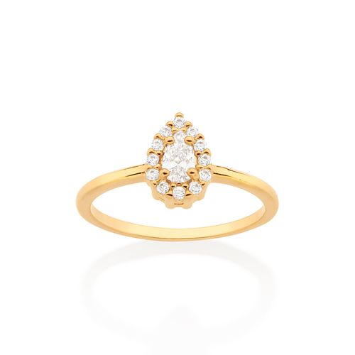 GOLD THE BIG DAY ENGAGEMENT RING