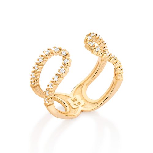 GOLD THE LOOK ADJUSTABLE RING