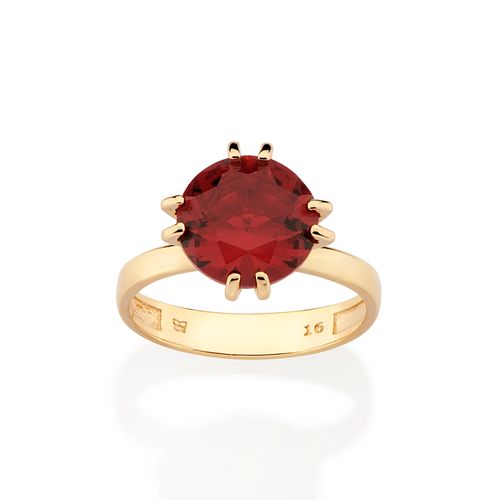 GOLD MISTLETOE RING