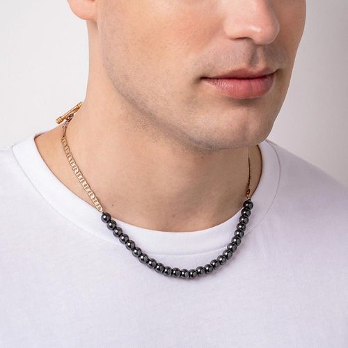 GOLD MEN’S DARK NIGHT NECKLACE