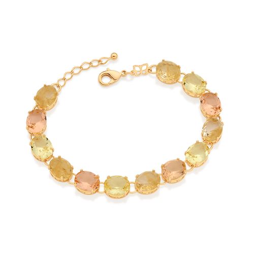 GOLD LUXURIOUS GARDEN BRACELET IN YELLOW