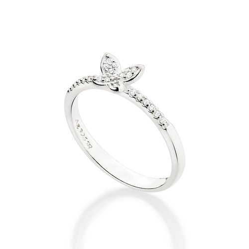 SILVER 925 MINI BUTTERFLY RING