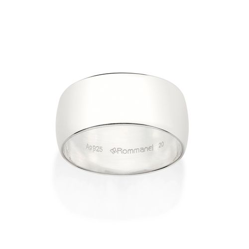 SILVER THICK WEDDING BAND