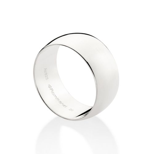 SILVER THICK WEDDING BAND