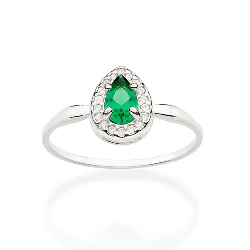 SILVER LUCKY ENGAGEMENT RING