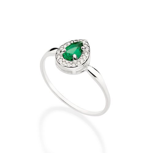 SILVER LUCKY ENGAGEMENT RING