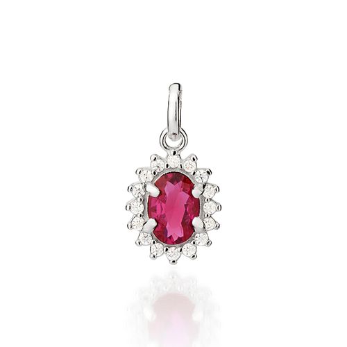 SILVER CHERRY PENDANT