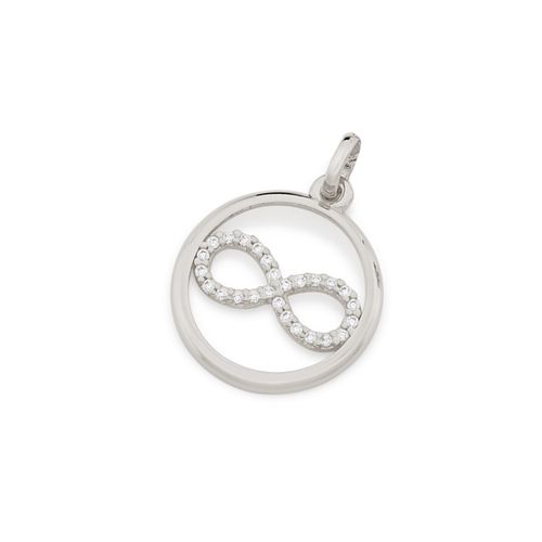 RHODIUM FOREVER PENDANT