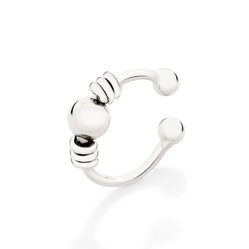 PLATINUM SPRING EAR CUFF
