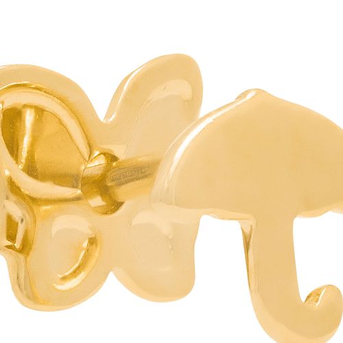 GOLD KID'S EARRING