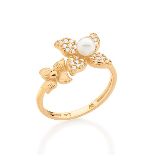 GOLD FLOWER GARDEN RING