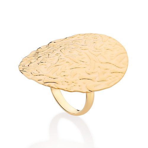 GOLD MOON CRATER MAXI RING