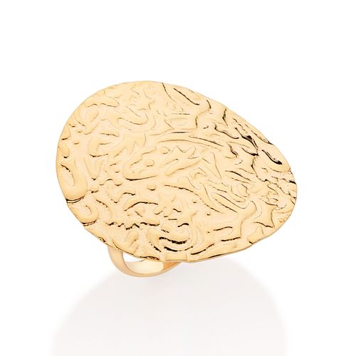 GOLD MOON CRATER MAXI RING