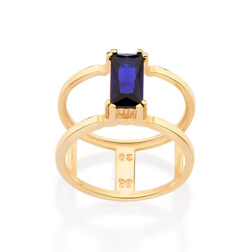 GOLD UNIVERSE DOUBLE BAND RING