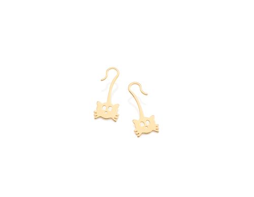 GOLD KID'S EARRING