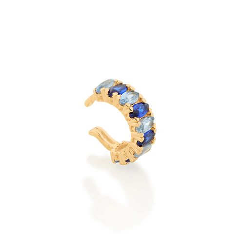 GOLD BLUE SKIES EAR CUFF