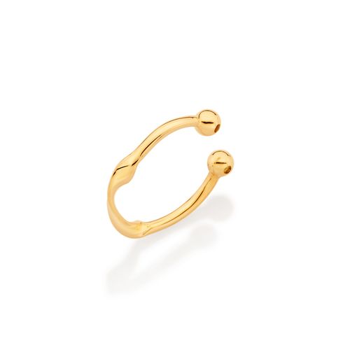 GOLD TWISTED EAR CUFF