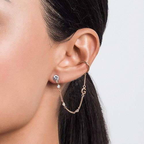 GOLD POINT OF LIGHT EAR CUFF-LETTER G