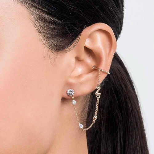 GOLD POINT OF LIGHT EAR CUFF-LETTER Z