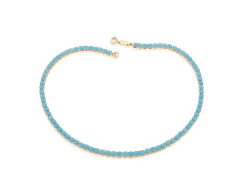GOLD CHAIN WITH CRYSTAL