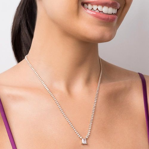 GOLD WHITE CHRISTMAS NECKLACE