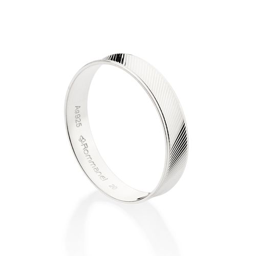 SILVER TEXTURED WEDDING BAND
