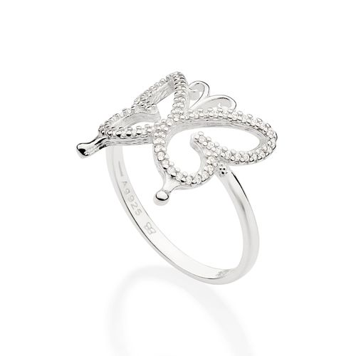 SILVER 925 BUTTERFLY RING