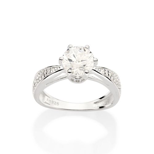SILVER 925 DANSEUR ENGAGEMENT RING