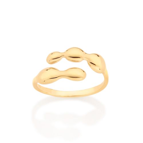 GOLD BLOBS ADJUSTABLE RING