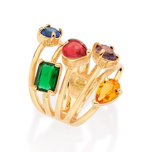 GOLD BALLET MAXI RING