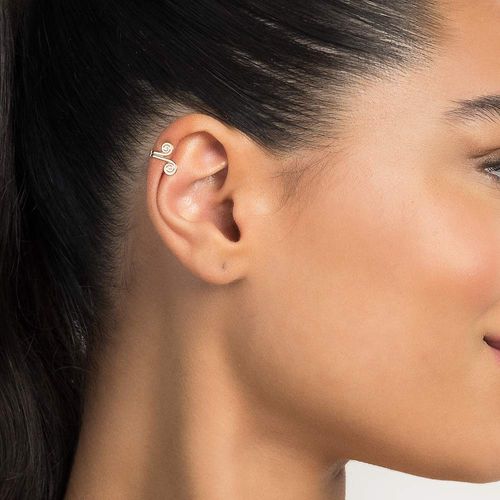 GOLD SWIRL TRAGUS EARRING